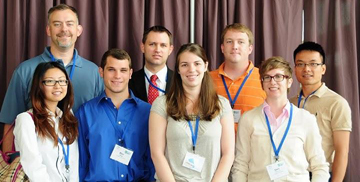 KU Traffic Bowl team after winning the regional competition in Dubuque, Iowa.