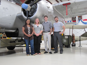 Lauren Fitzpatrick, Sarah Kulhanek, Chris Vaughn and Ron Barret-Gonzalez