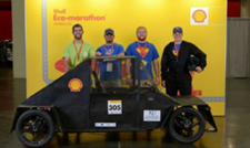 KU's team for the Shell-Eco marathon – Americas competition