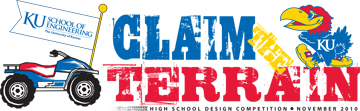 The "Claim Terrain"  High School Design Competition logo