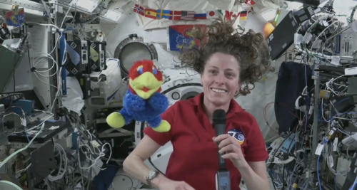 "Loral O'Hara answers questions from the International Space Station"