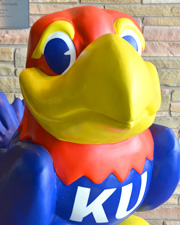Jayhawk Statue